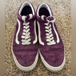 Vans Old School MTE Men’s Size 10 Shoes - Purple Suede